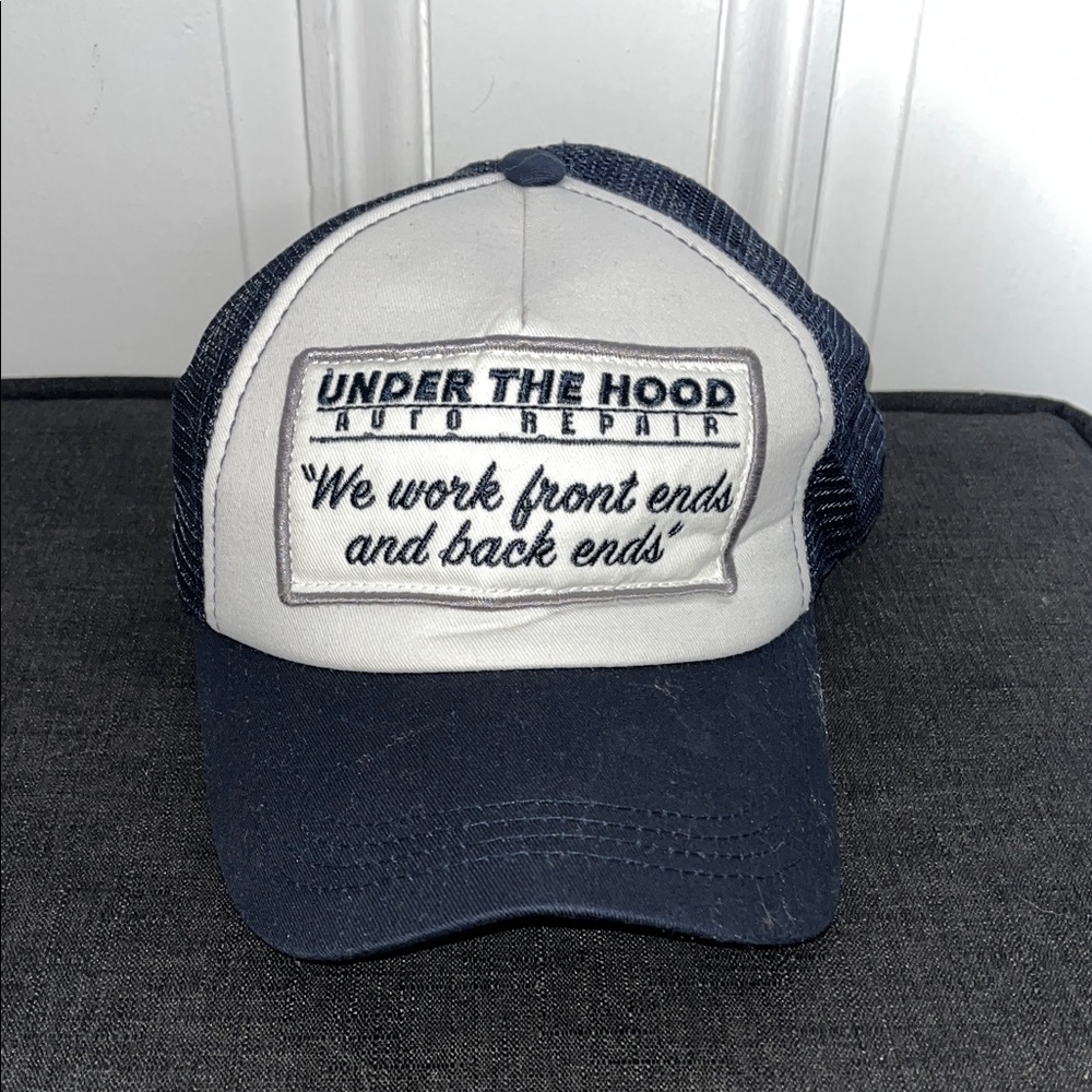 Spirit Halloween Funny Mechanic Shirt and Hat - Picture 6 of 7